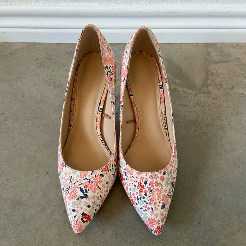 Floral old navy heels